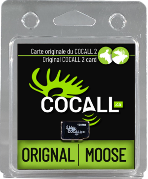 Carte Cocall 2 – Avec 6 sons d’orignaux