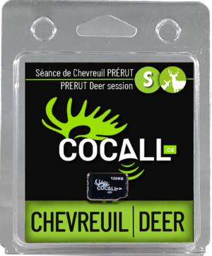 Carte de séance d’appel – Cerf de Virginie, période PRÉ-RUT